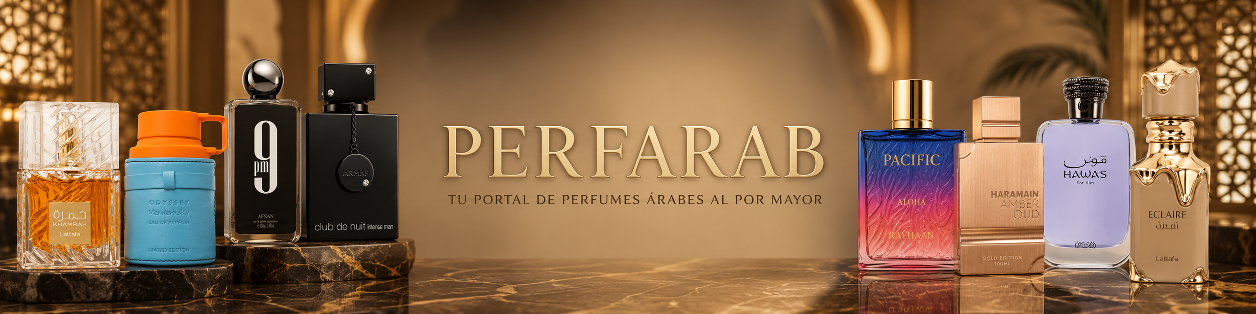 PERFARAB, perfumes árabes al por mayor